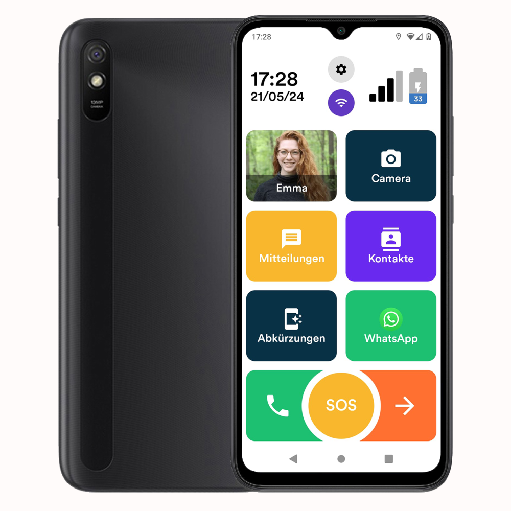 Senifone S1 Seniorenhandy mit WhatsApp und Apps