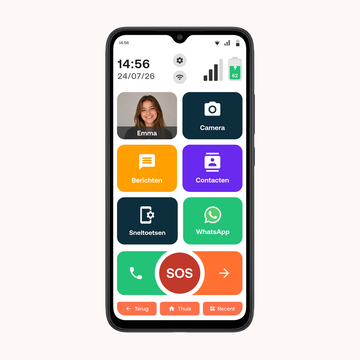 Senifone S1 avec un écran d’accueil simplifié