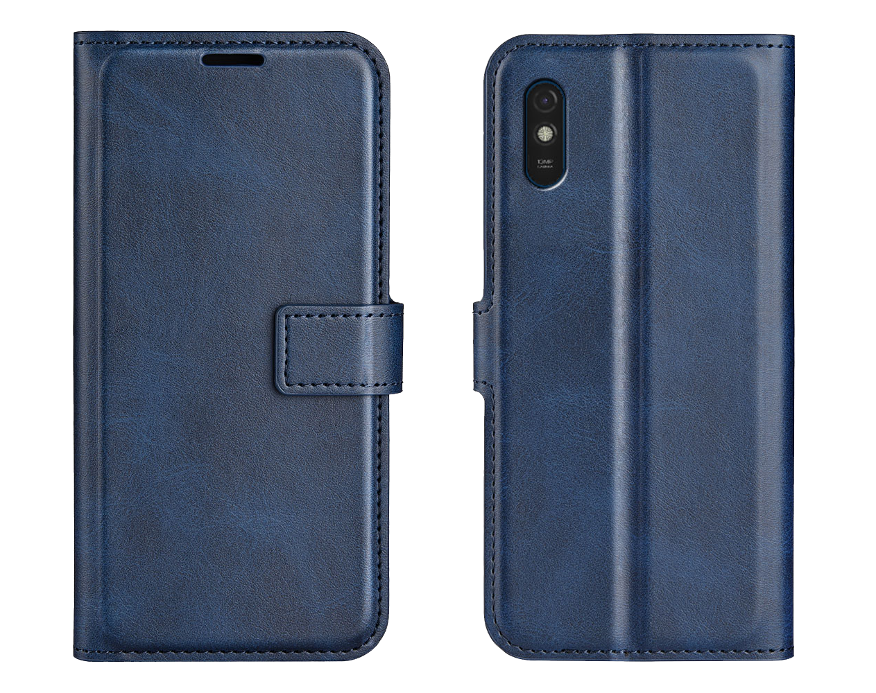 Boekhoesje met ruimte voor pasjes - Blauw